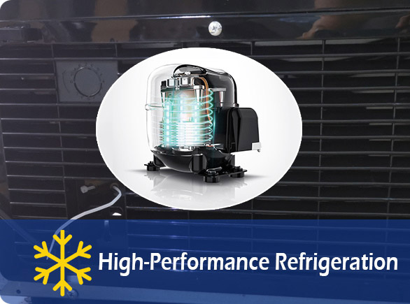 High-Performance Refrigeration | NW-LG208M small drinks fridge